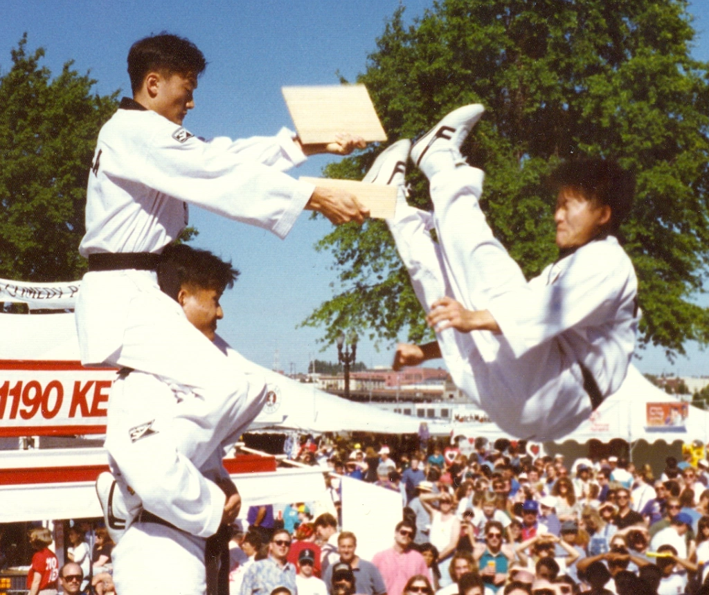 Masters-Taekwondo-in-action-2 Master's Taekwondo in action